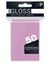 Štitnici za karte Ultra Pro - PRO-Gloss Standard Size, Pink (50 kom.) -1