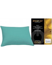 Štitnik za jastuk Dream On - Smartcel Gold, 50 x 70 cm, tamno zeleni