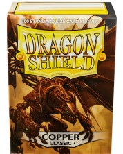 Štitnici za kartice Dragon Shield Classic Sleeves - Copper (100 komada) -1