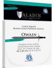 Štitnici za kartice Paladin - Owain 80 x 80 (55 kom.)