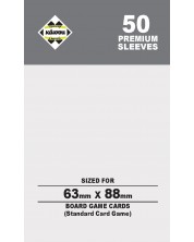 Štitnici za kartice Kaissa Premium Sleeves 63 x 88 mm (Card Game) - 50 kom.