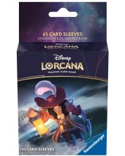 Štitnici za kartice Disney Lorcana TCG: The First Chapter Card Sleeves - Captain Hook (65 komada)