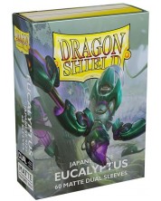 Štitnici za kartice Dragon Shield Dual Sleeves - Small Matte Eucalyptus (60 komada)