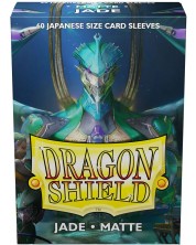 Štitnici za kartice Dragon Shield Sleeves - Small Matte Jade (60 komada)