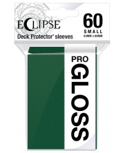 Štitnici za kartice Ultra Pro - Eclipse Gloss Small Size, Forest Green (60 kom.)