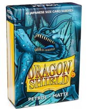 Štitnici za kartice Dragon Shield Sleeves - Small Matte Petrol (60 komada)