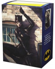 Štitnici za kartice Dragon Shield - Brushed Art Sleeves Standard Size, Catwoman (100 kom.) -1