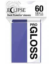 Štitnici za karte Ultra Pro - Eclipse Gloss Small Size, Royal Purple (60 kom.)