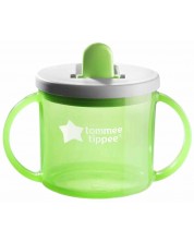 Prijelazna čaša Tommee Tippee - First cup, 4 m+, 190 ml, zelena -1