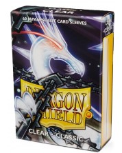 Štitnici za kartice Dragon Shield Sleeves - Small Clear (60 komada) -1