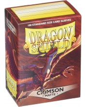 Štitnici za kartice Dragon Shield Sleeves - Matte Crimson (100 komada)