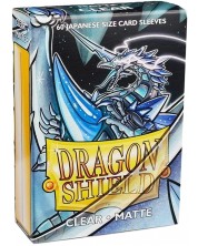 Štitnici za kartice Dragon Shield Clear Sleeves - Small Matte (60 komada)