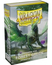 Štitnici za kartice Dragon Shield Sleeves - Small Matte Forest Green (60 komada) -1