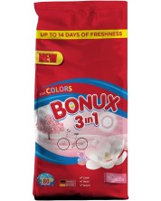 Prašak za pranje 3 in 1 Bonux - Color Pure Magnolia, 80 punjenja -1