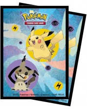 Štitnici za kartice Ultra Pro - Pikachu & Mimikyu (65 kom.)
