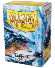 Štitnici za kartice Dragon Shield Sleeves - Matte Sapphire (100 komada)