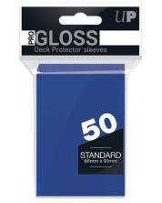 Štitnici za karte Ultra Pro - PRO-Gloss Standard Size, Blue (50 kom.)