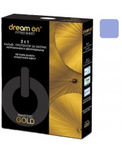 Zaštita za madrac Dream On - Smartcel Gold, plava -1