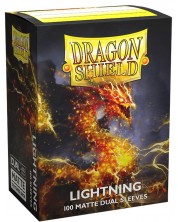 Štitnici za kartice Dragon Shield Dual Sleeves - Matte Lightning (100 komada)