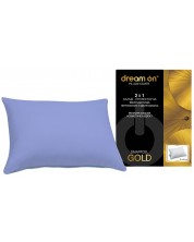 Štitnik za jastuk Dream On - Smartcel Gold, 50 х 70 cm, plavi -1