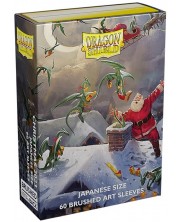 Štitnici za kartice Dragon Shield - Brushed Art Sleeves Small Size, Christmas 2023 (60 kom.) -1