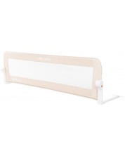 Sigurnosna ogradica za krevet KikkaBoo - I am safe, 150 cm, Beige -1