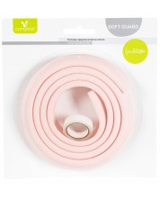 Kutna zaštitna traka Cangaroo - Soft Guard, Pink, 200 cm -1