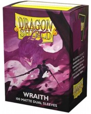 Štitnici za kartice Dragon Shield Dual Wraith Sleeves - Matte (100 komada) -1