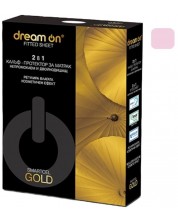 Zaštita za madrac Dream On - Smartcel Gold, ružičasta -1