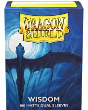 Štitnici za kartice Dragon Shield Dual Wisdom Sleeves - Matte (100 komada)