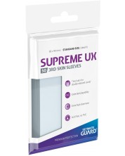 Štitnici za kartice Ultimate Guard Supreme UX 3rd Skin Sleeves Standard Size, transparentan (50 kom.) -1