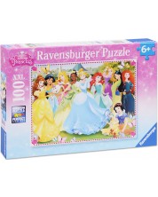 Slagalica Ravensburger od 100 XXL dijelova - Disney princeze -1