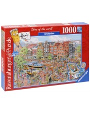 Slagalica Ravensburger od 1000 dijelova - Amsterdam