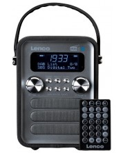 Radio Lenco - PDR-051BKSI, crni