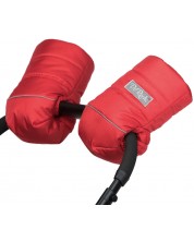 Univerzalne rukavice za kolica s vunom DoRechi - Crvene -1