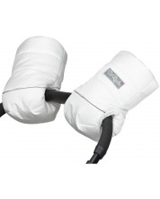 Univerzalne rukavice za kolica s vunom DoRechi - Bijele -1