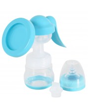 Ručna pumpa za majčino mlijeko Cangaroo - Cara, plava -1