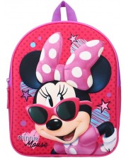 Ruksak za vrtić Vadobag Minnie Mouse - Friends Around Town, 3D