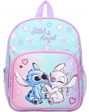 Ruksak za vrtić Vadobag Stitch - Hello Cutie, s bočnim džepovima -1