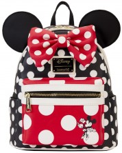 Ruksak Loungefly Disney: Mickey Mouse - Minnie Mouse (Rock The Dots)