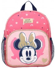 Ruksak za vrtić Vadobag Minnie Mouse - Little Precious, s bočnim džepovima