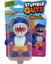 Rastezljiva figura Monster Flex Stumble Guys - Megalodon -1