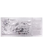 Replika FaNaTtik Movies: Jaws - Annual Regatta Ticket (Silver Plated) (Limited Edition) -1