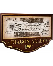 Replika The Noble Collection Movies: Harry Potter - Diagon Alley Plaque, 43 cm