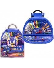 Set za slikanje Cerda Sonic - U aktovci, 50 element -1