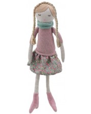 Krpena lutka The Puppet Company – Ružičasta djevojka, 38 cm -1