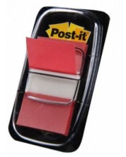 Samoljepljivi indeksi Post-it 680-1 - Crveni, 2.5 х 4.3 cm, 50 komada -1