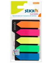 Samoljepljivi indeksi Stick'n - u obliku strelice, 42 x 12 mm, 5 boja, 125 kom -1