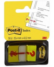 Samoljepljivi indeksi Post-it - Upitnik, 2.5 х 4.3 cm, 50 komada -1