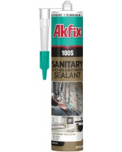 Sanitarni silikon Akfix - 100S, 280 ml, bezbojan -1
